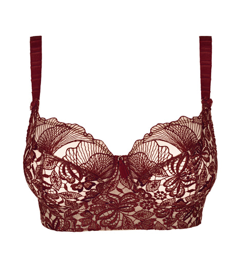 Agathe Bustier Amarante