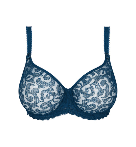 Invisible bra LEIA Bleu Ocean