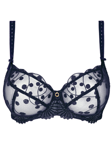 TESS Low-necked Bra Navy