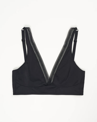 Nano Plunge Bra Black