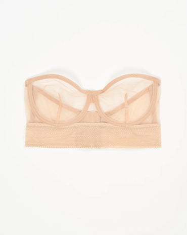 Bare Strapless Bra Powder