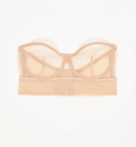 Bare Strapless Bra Powder