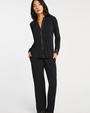 Tuxedo PJ Set Black
