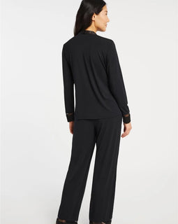 Tuxedo PJ Set Black