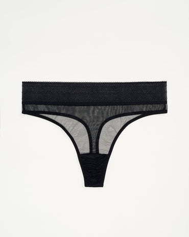 Bare Thong Black