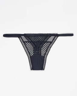Bella Thong Black