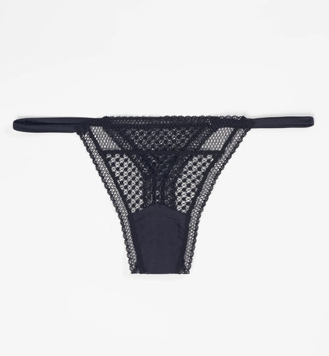 Bella Thong Black