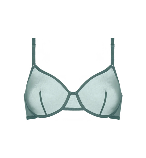 Eden Full-cup Bra Green