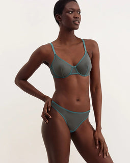 Eden Full-cup Bra Green