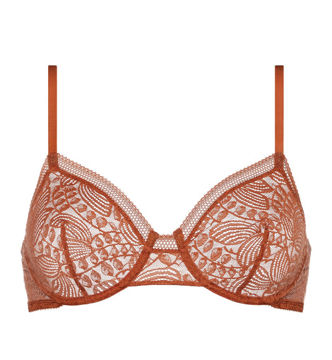 Cerise Full Cup Bra