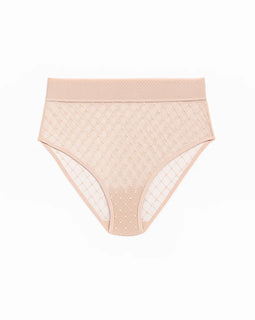 Cosmo High Waisted Brief | Blush