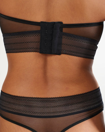 Bare Strapless Black