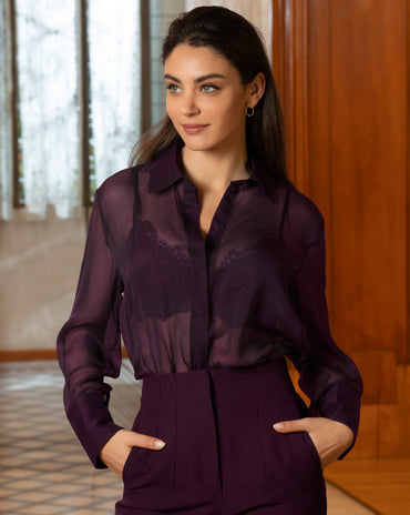 Variations Desir Blouse Purple