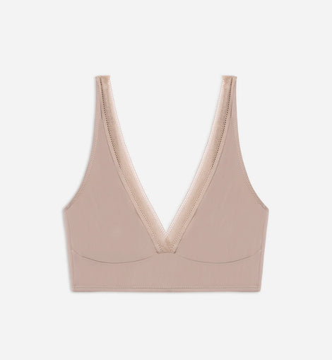 Nano Plunge Bra Nude