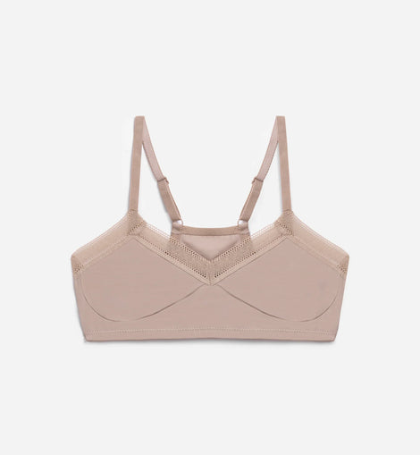 Nano Racerback Bra Nude