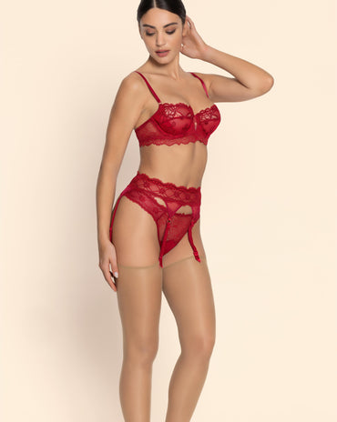 SUBLIME EN DENTELLE Garter Opera