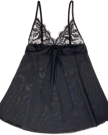 ILLUSION BABYDOLL BLACK