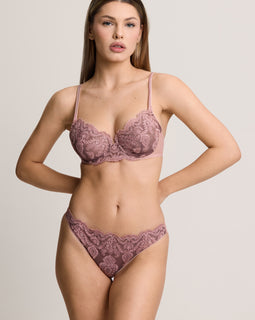 Porcelain Brief Vintage Pink